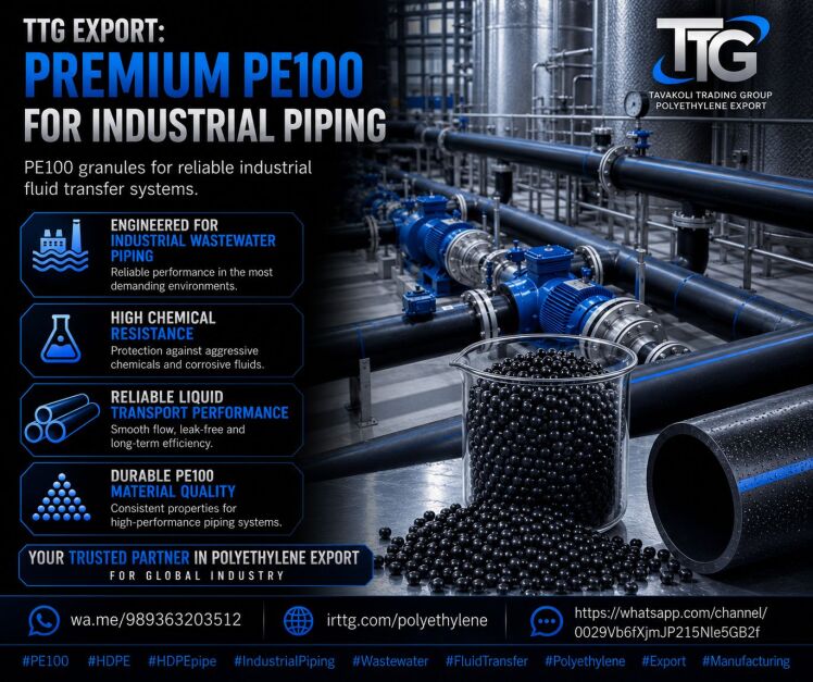 TTG Export: Premium PE100 for Industrial Pipingng
