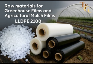 LLDPE 2100 raw material specifications for greenhouse films and agricultural mulch films with stable properties for agricultural applications