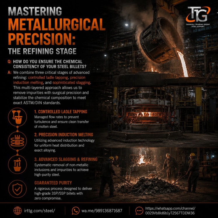 Mastering Metallurgical Precision: The Refining Stagege
