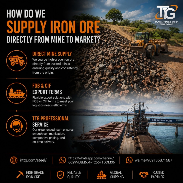 ?do we supply iron ore directly from mine to market