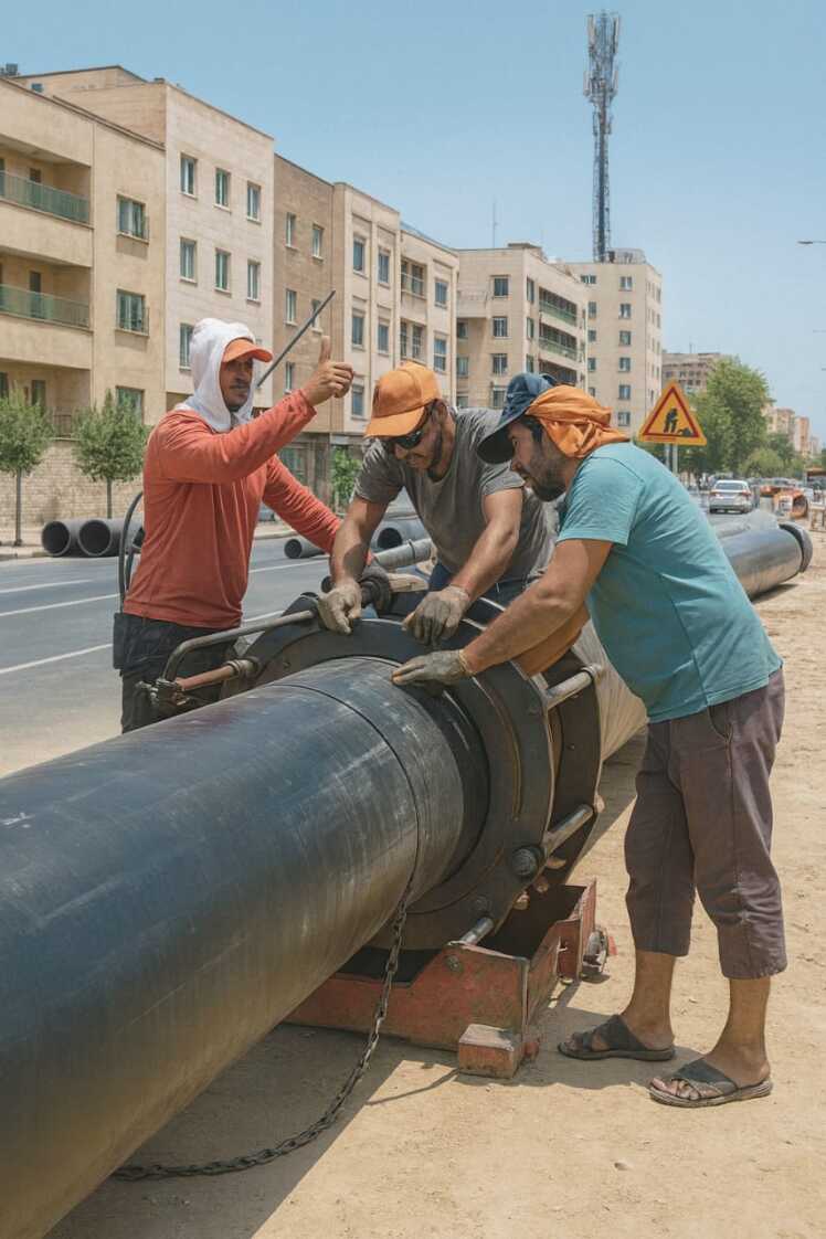 PE100 and PE80 HDPE for Sewage Networks: A Strategic Supply Solution from TTG | Tavakoli Trading Group