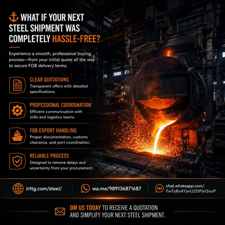 ? What if your next steel shipment was completely hassle‑free