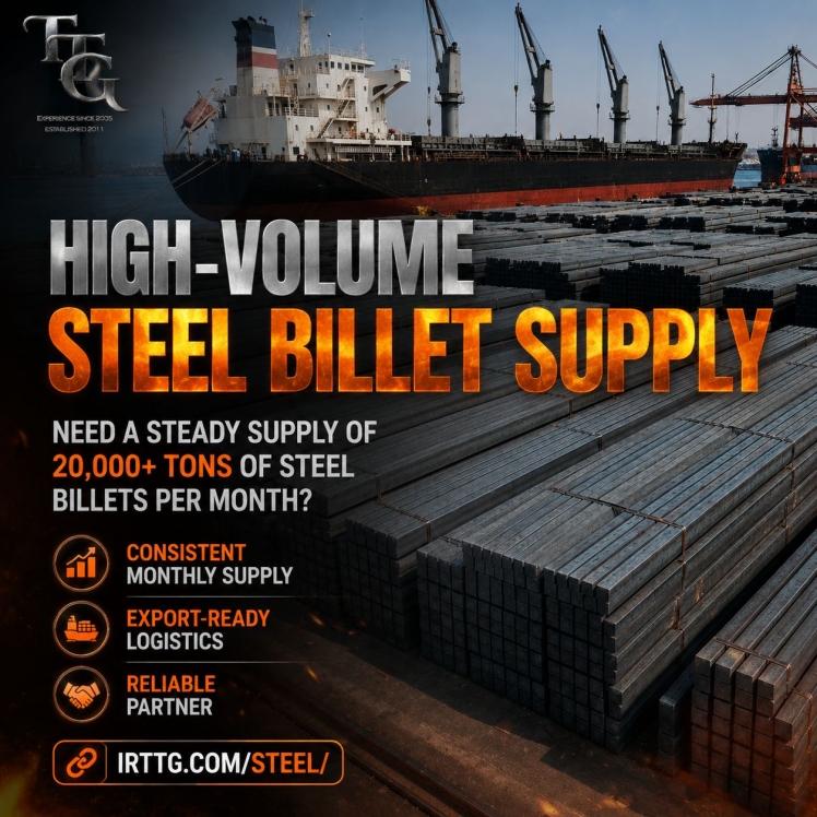 High-Volume Steel Billet Supply
