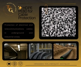 HDPE PE80 for Cable Protection