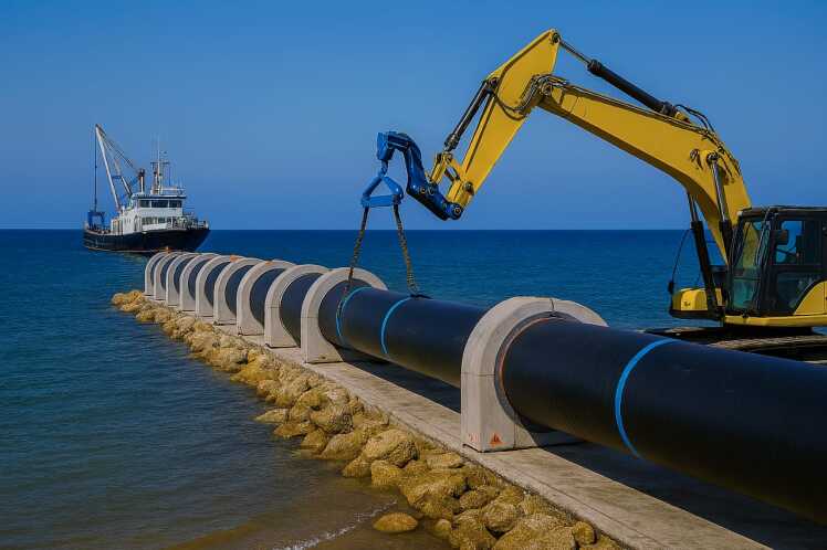  PE100 for High-Hardness and Seawater Pipeline Applications